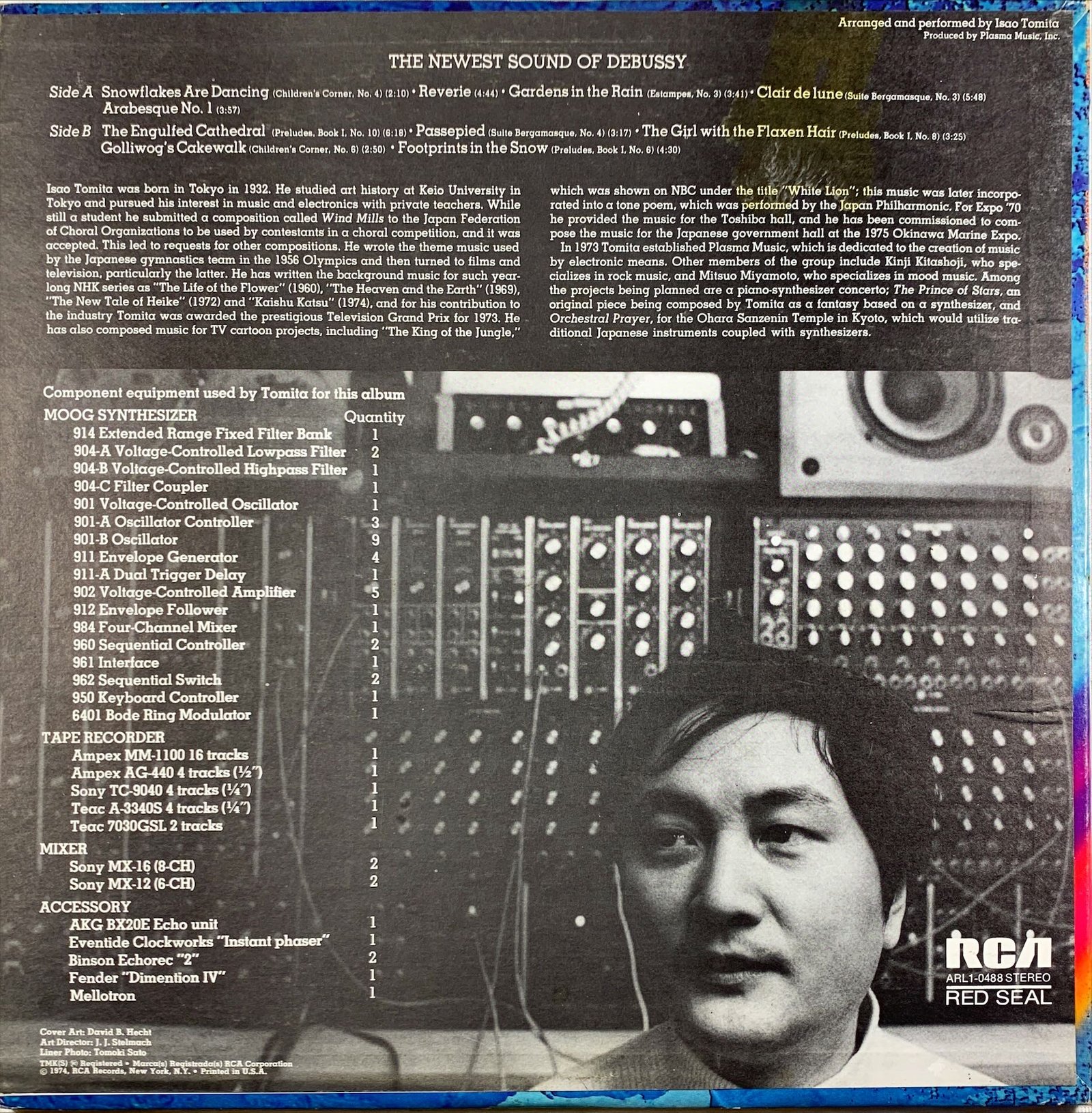 Tomita - Snowflakes Are Dancing - Imagen 2