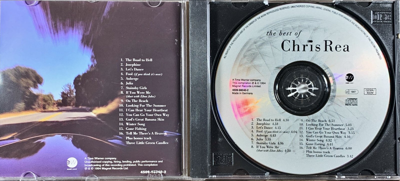 Chris Rea - The Best Of Chris Rea - Imagen 2