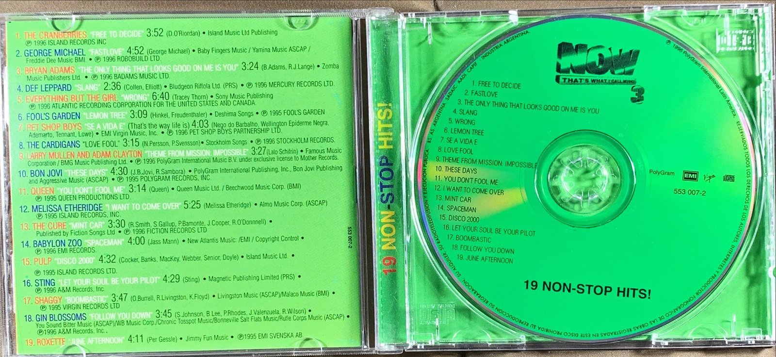 Varios Artistas - Now That's What I Call Music! 3 - Imagen 2