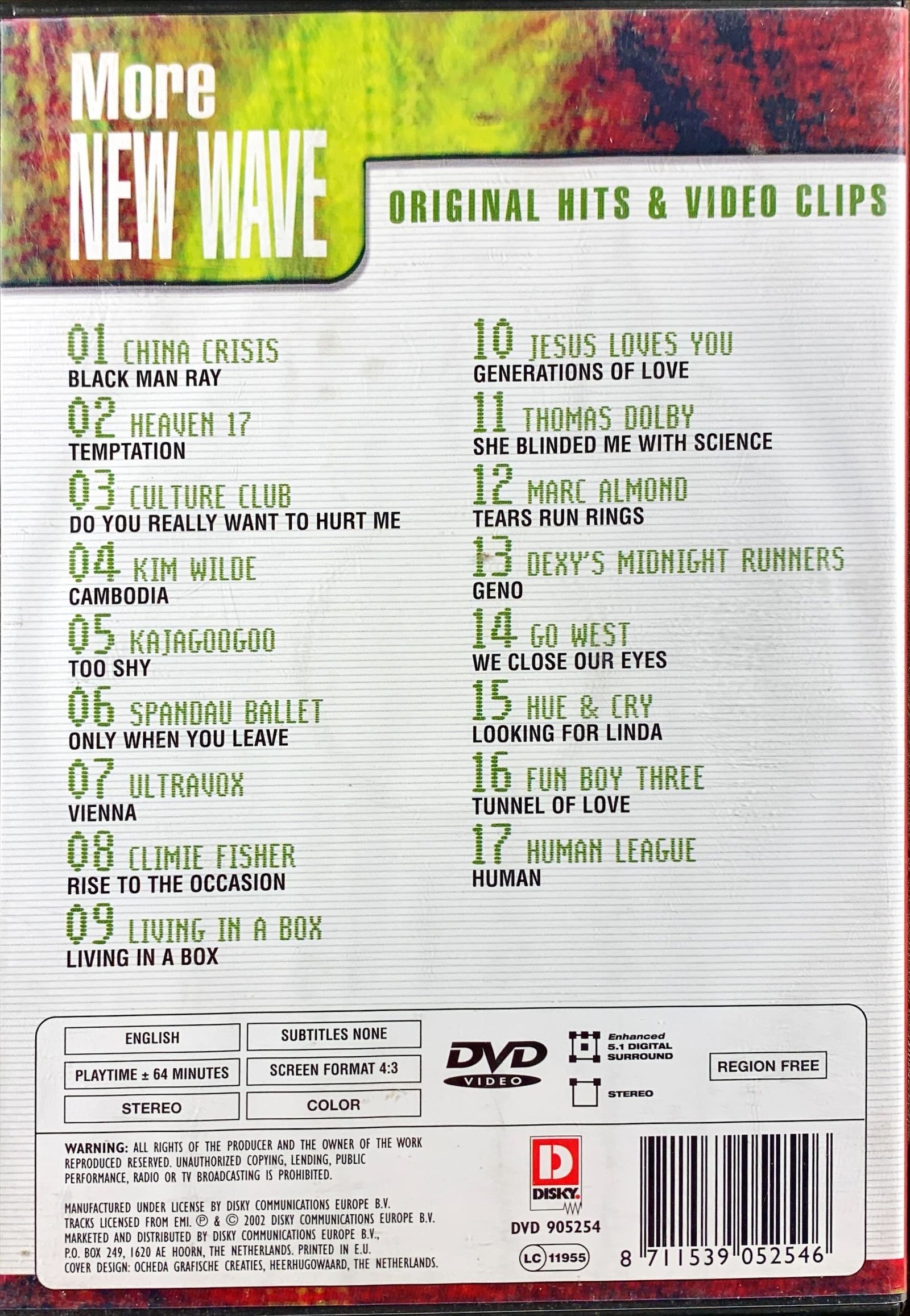 Various - More New Wave (Original Hits & Video Clips) - Imagen 2